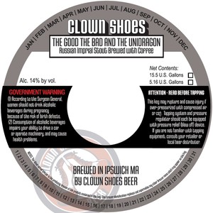 Clown Shoes The Good, The Bad, & The Unidragon September 2016