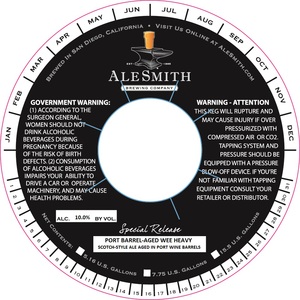 Alesmith Port Barrel-aged Wee Heavy