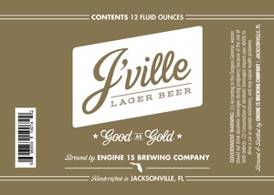J'ville Lager August 2016