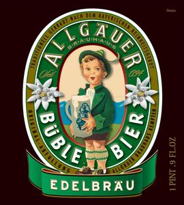 Allgauer Buble Bier September 2016