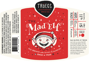 Troegs The Mad Elf September 2016