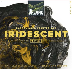 Upland Brewing Company Iridescent October 2016