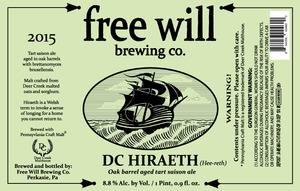 Free Will Dc Hiraeth September 2016