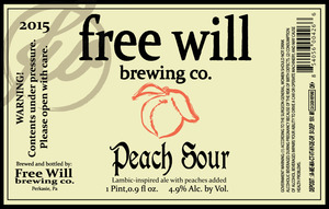 Free Will Peach Sour September 2016