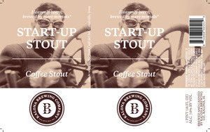 Kalona Brewing Company Start-up Coffee Stout