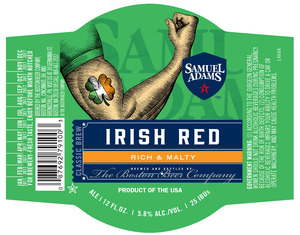 Samuel Adams Irish Red September 2016