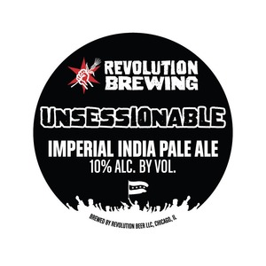 Revolution Brewing Unsessionable August 2016
