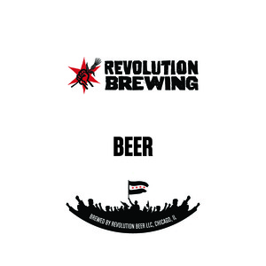 Revolution Brewing October 2016