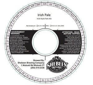 Shebeen Brewing Company Irish Pale September 2016