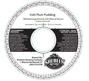 Shebeen Brewing Company Irish Plum Pudding September 2016