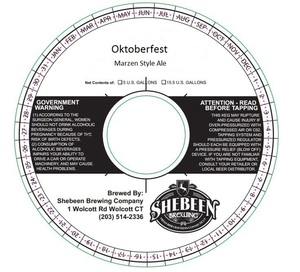 Shebeen Brewing Company Oktoberfest September 2016