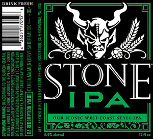 Stone Ipa September 2016