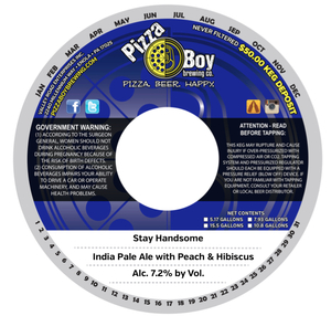 Pizza Boy Brewing Co. Stay Handsome