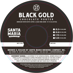 Santa Maria Brewing Co Inc Black Gold