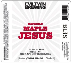 Dark Horse Brewing Company Michigan Maple Jesus Imperial Stout