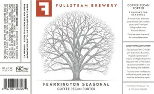 Fullsteam Brewery Fearrington Seasonal Coffee Pecan Porter