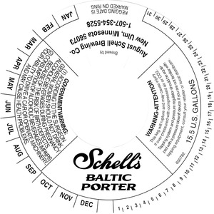 Schell's Baltic Porter September 2016