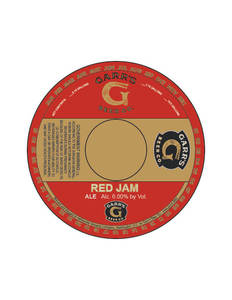 Garr's Beer Co. Red Jam Ale September 2016