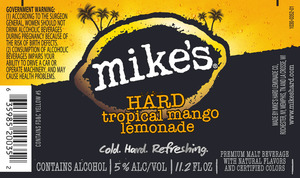 Mike's Hard Tropical Mango Lemonade