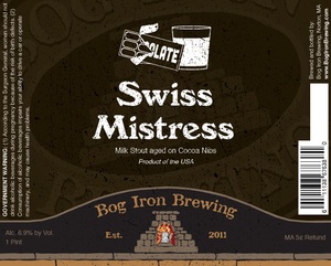 Bog Iron Brewing Swiss Mistress