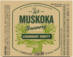 Muskoka Legendary Oddity