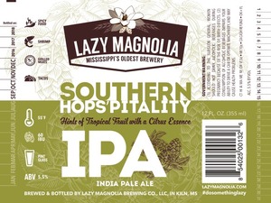 Lazy Magnolia Brewing Company Southern Hops'pitality