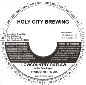 Holy City Brewing Lowcountry Outlaw