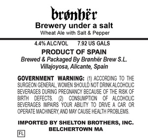 Bronher Brewery Under A Salt