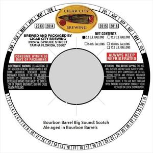 Barrel Aged Big Sound September 2016