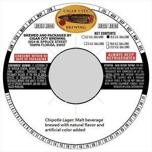 Chipotle Lager September 2016