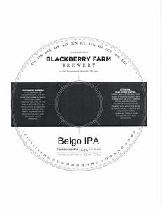 Blackberry Farm Belgo IPA September 2016