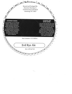 Evil Rye Ale 