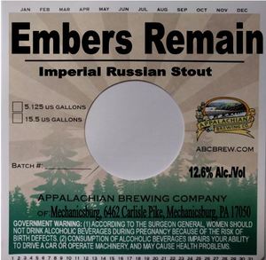 Appalachian Brewing Company Embers Remain