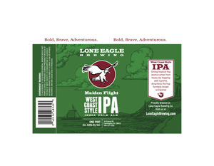 Lone Eagle Brewing Maiden Flight West Coast IPA