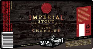 Blue Point Brewing Company Imperial Stout With Sour Cherries