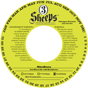 Three Sheeps Brewing Company Nitraberry