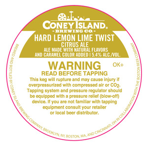 Coney Island Hard Lemon Lime Twist