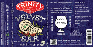 Velvet Ear Saison Ale