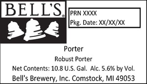 Bell's Porter September 2016