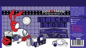 Red Hare Sticky Stout September 2016