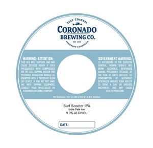Coronado Brewing Company Surf Scooter IPA