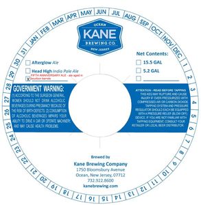 Kane Brewing Company Fifth Anniversary Ale September 2016