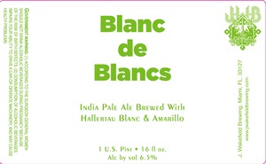 J. Wakefield Brewing Blanc De Blancs