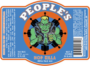 People's Brewing Company Hop Killa September 2016