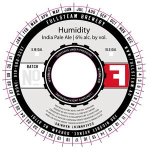 Fullsteam Brewery Humidity