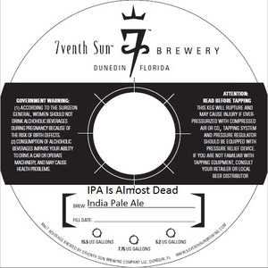 7venth Sun Brewery IPA Is Almost Dead