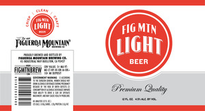 Figueroa Mountain Brewing Company Fig Mtn Light September 2016