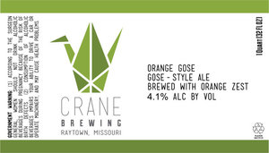 Orange Gose September 2016