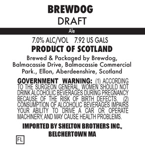 Brewdog Draft