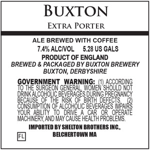 Buxton Extra Porter September 2016